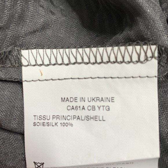 Chemins blancs Paris silk blouse - Picture 6 of 6